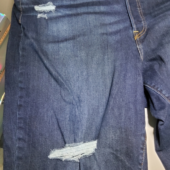 Plus Size Levi's® Ribcage Straight Ankle Jean 14-inch highest rise  Size 22W - Picture 7 of 11